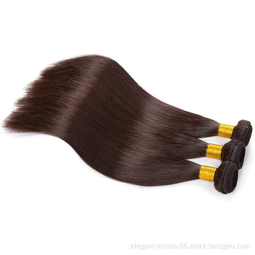 Unprocessed virgin Brazilian cuticle aligned hair cuticle aligned Brazilian human hair bundles raw Brazilian hair extension